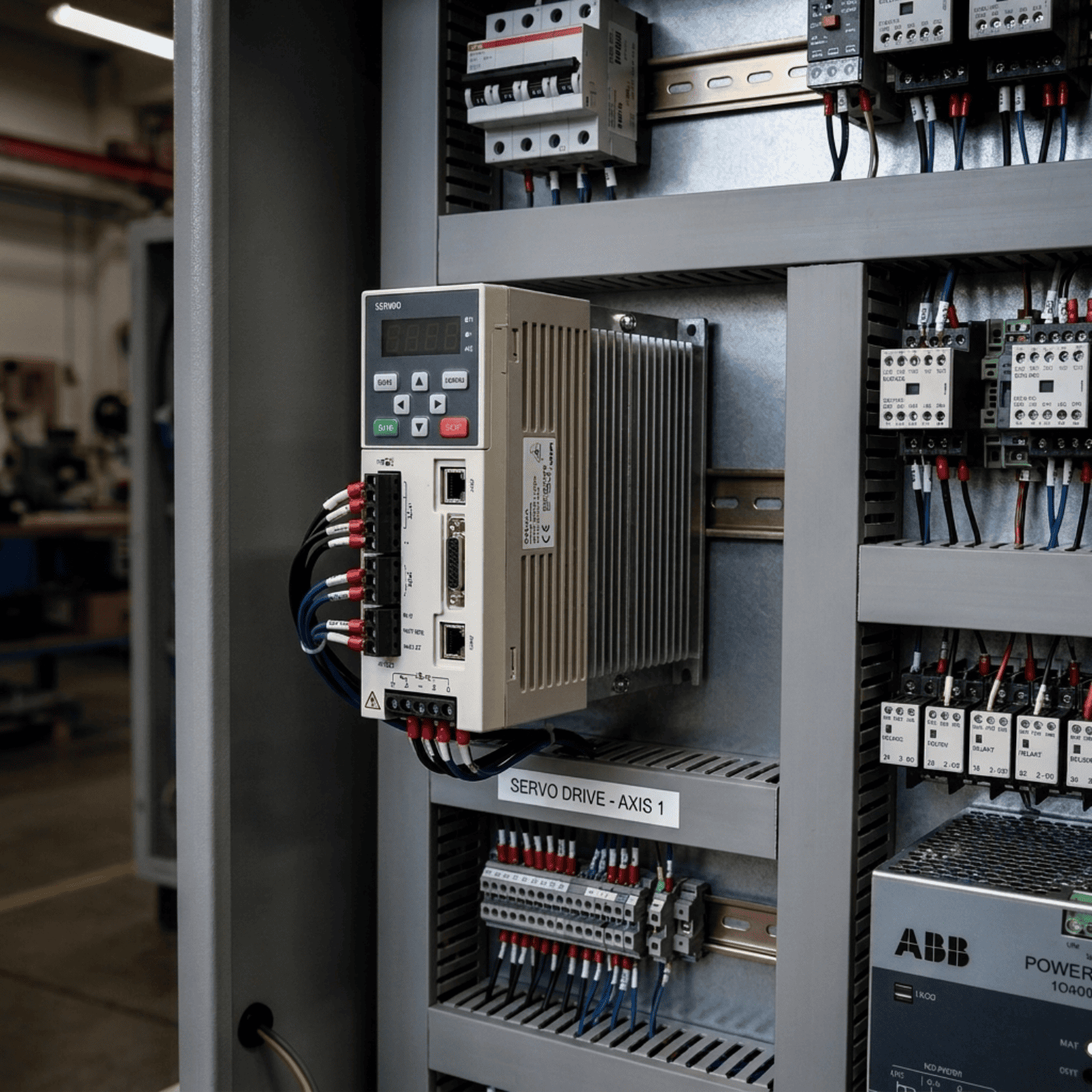 Servo and hydraulic drive motor control firmware development